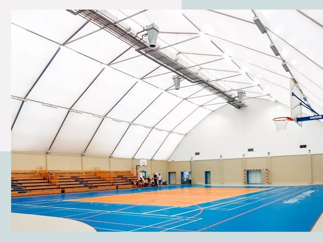 Строительство спортивных залов в Старой Руссе