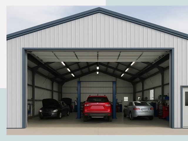 Ангары из сэндвич панелей от 611 руб. в Старая Русса