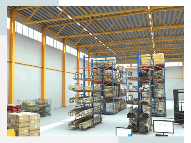 Типовые ангары в Старой Руссе