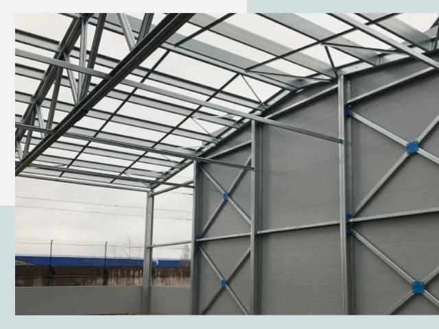 Каркасные ангары от СтальСтрой-Срс по цене от 611 руб.