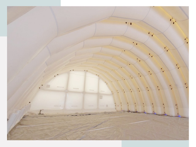 Пневмокаркасные ангары в Старой Руссе