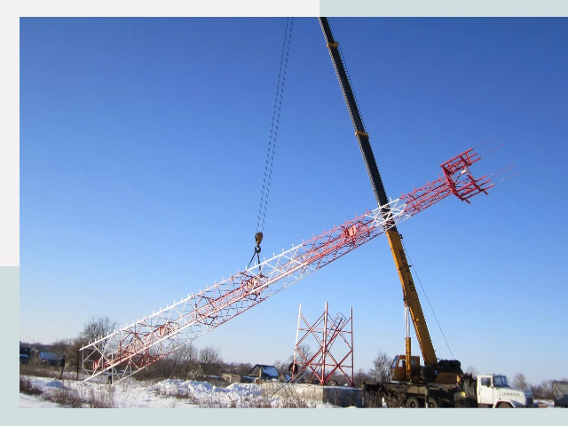 Строительство башен связи в Старой Руссе от 611 руб.