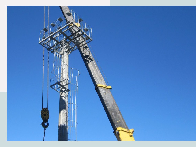 Монтаж осветительных мачт в Старая Русса от 611 руб.