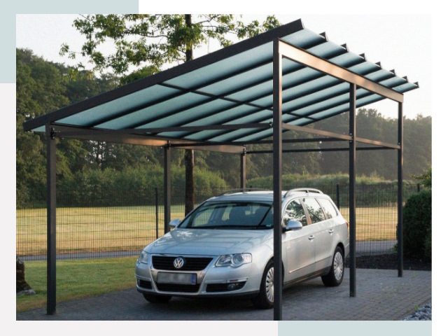 Навесы для автомобилей в Старой Руссе