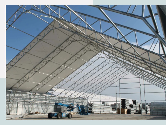 Каркасно-тентовые сооружения от СтальСтрой-Срс по цене 611 руб.