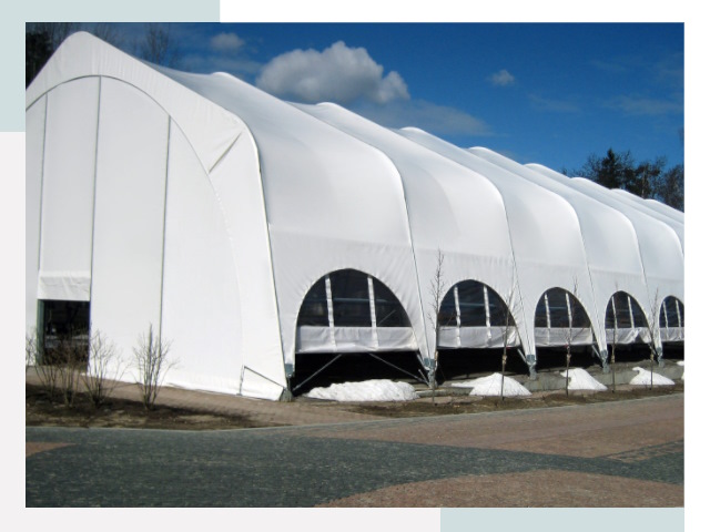Каркасно-тентовые сооружения в Старой Руссе