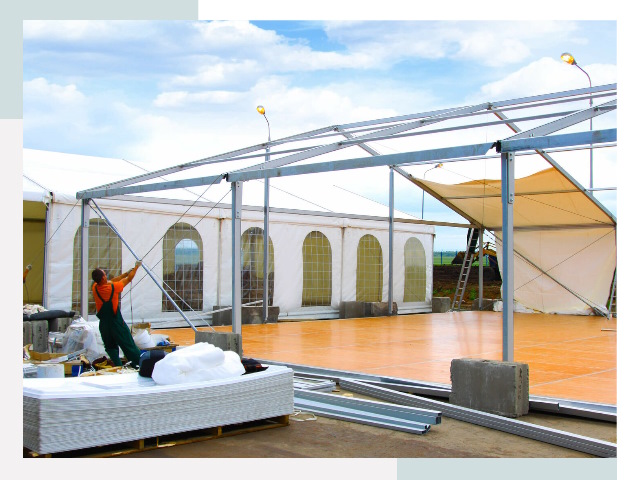 Быстро сборные шатры в Старой Руссе