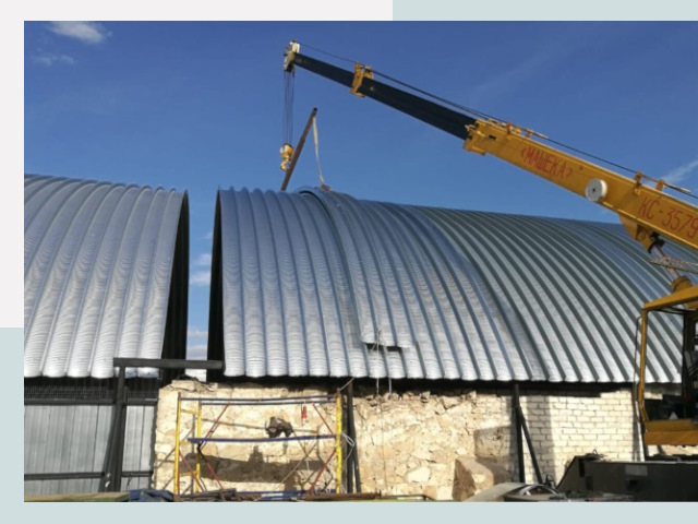 Реконструкция ангаров в Старой Руссе от 611 руб.