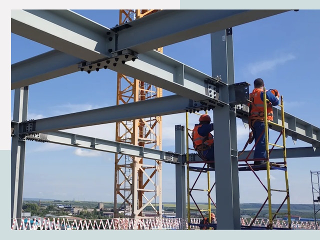 Монтаж металлоконструкций в Старой Руссе