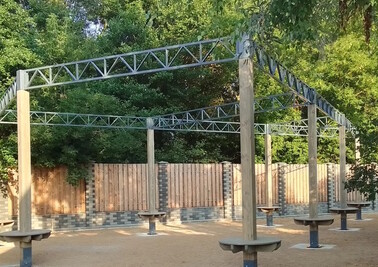 Терраса из металлоконструкций под ключ, проектирование, изготовление и монтаж от СтальСтрой-Срс